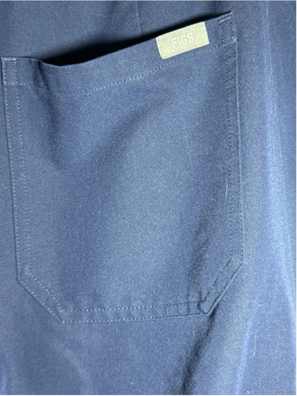FIGS Scrub Pants XXL Blue inseam 33”